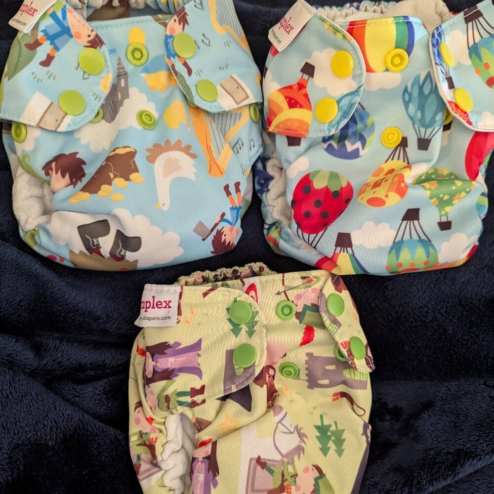 Newborn blueberry simplex Cloth diapers